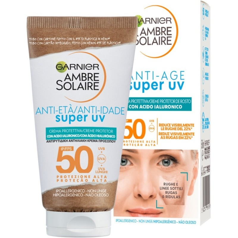 Garnier ambre solaire anti età viso 50 50ml
