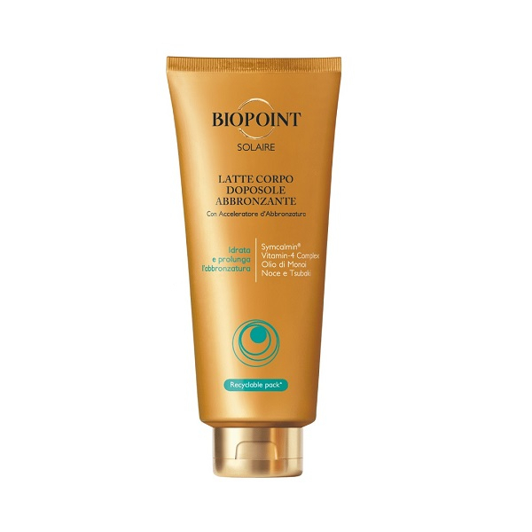 Biopoint solaire latte corpo doposole abbronzante