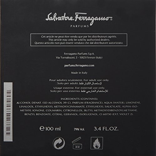 F by ferragamo black homme edt100ml