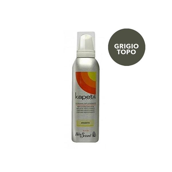 Kapetil mousse color grigio topo 200ml.helen sewar