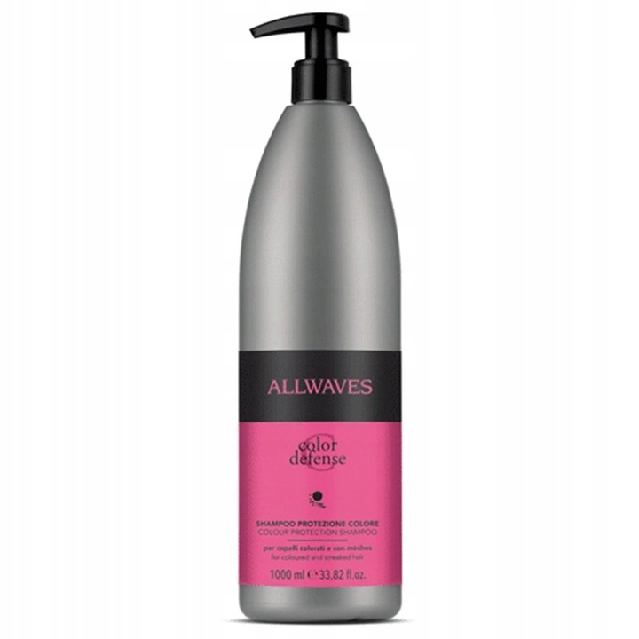 [4973] Allwaves color defense shampoo 1000 ml.protezione
