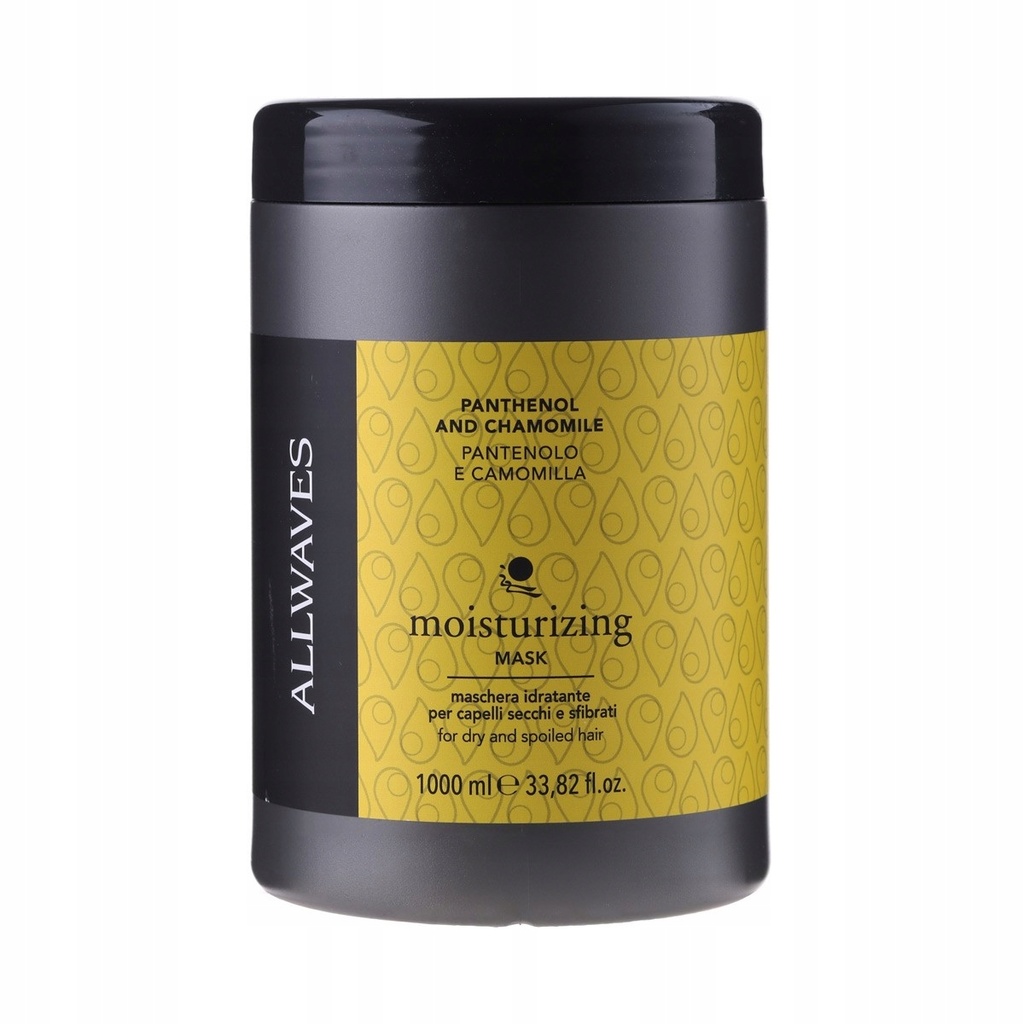 [62] Allwaves mask idratante 1000 ml.pantenolo+camomill