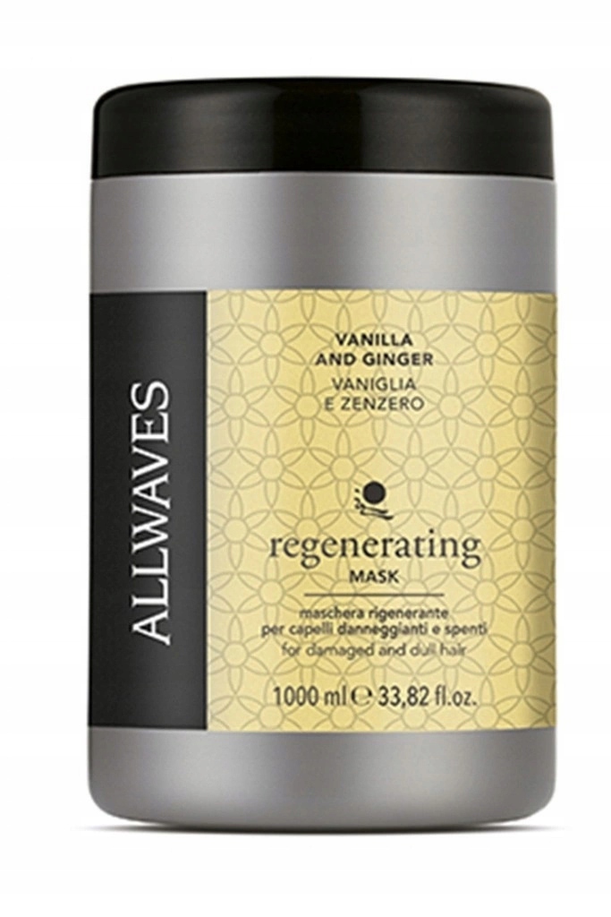 [4271] Allwaves regenerating mask 1000 ml.vaniglia e zenz