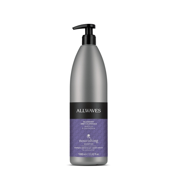 Allwaves shampoo nutriente 1000 ml.mirtillo+calend