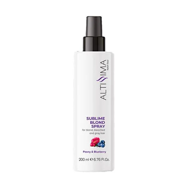 Altissima spray silver 200ml.sublime blond a/giallo senza risciacquo