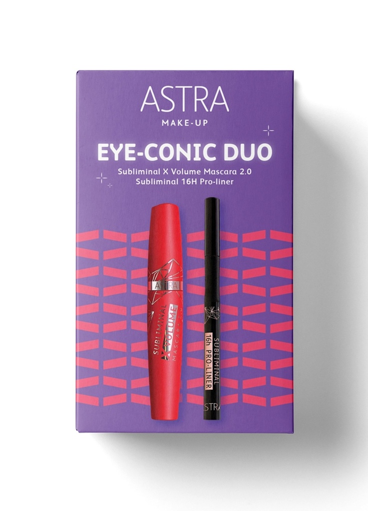 [6105] Astra eye-conic duo coffret mascara subliminal+ pro-liner 16h