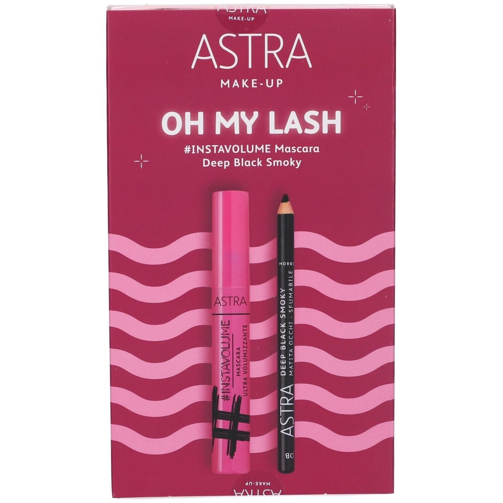 [6016] Astra oh my lash coffret mascara instavolume+matita occhi