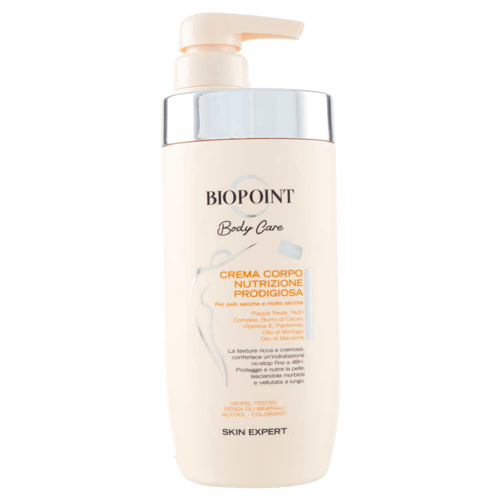 Biopoint crema corpo nutrizione prodigiosa 500ml