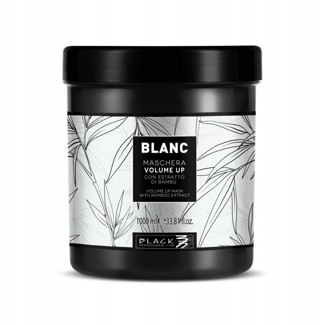 [5667] Black blanc volume up mask 1000 ml