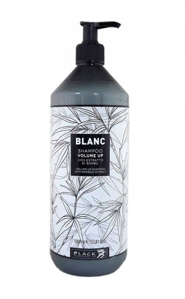 [5664] Black blanc volume up sh.litro