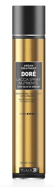 [4977] Black lacca argan 500 ml.nutriente spray