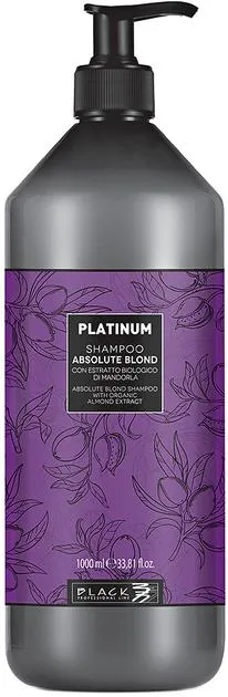 [359] Black platinum shampoo litro absolute blond
