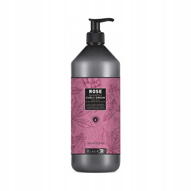 [4154] Black rose curly dream sh.litro capelli ricci