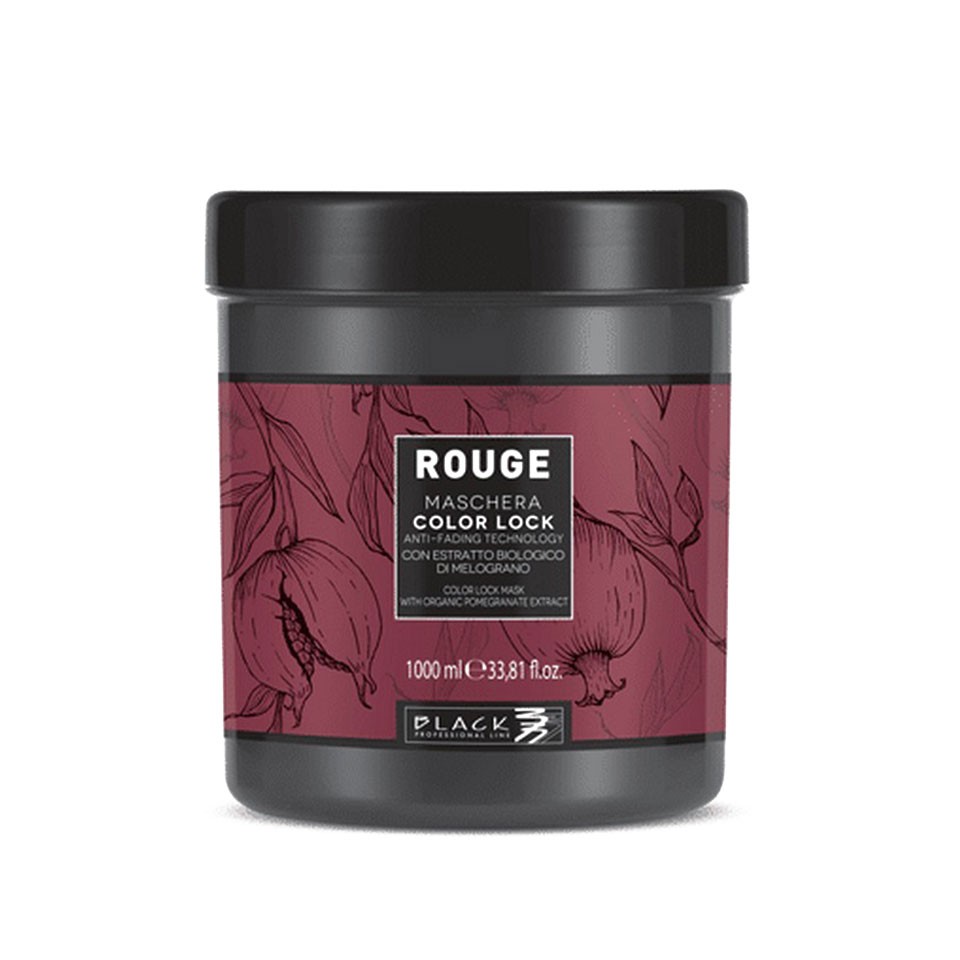 [362] Black rouge maschera litro color lock