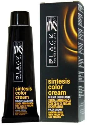 [417] Black sintetis tinta s/ammoniaca tb 100ml 8.06 biondo chiaro caldo