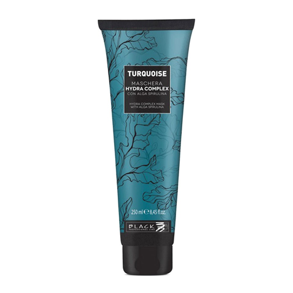 [420] Black turquoise maschera 250ml. hydra complex