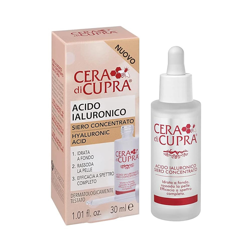 [5512] Cera di cupra siero acido ialuronico e miele di acacia 30ml