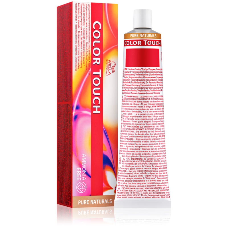[702] Color touch tubo 60 ml wella 4/0 castano medio