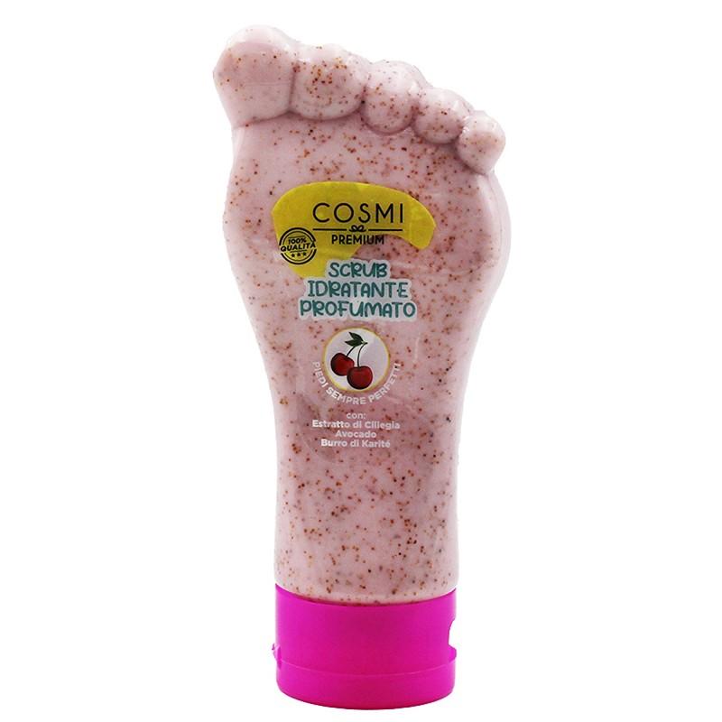 [5520] Cosmi scrub piedi idratante profumato 180ml ciliegia