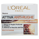 L'oreal attiva anti-rughe 65+ giorno 50 ml