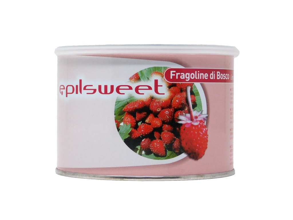 [1012] Epilsweet cera vaso 400 ml.depilatoria fragoline di bosco