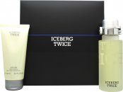 [3605] Iceberg twice for him coffret edt 125 ml vapo + s/g 100ml