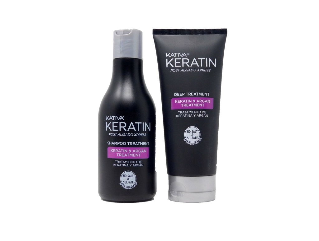 [1589] Kativa kit viola post stiratura 2 prodotti shampoo+ conditioner