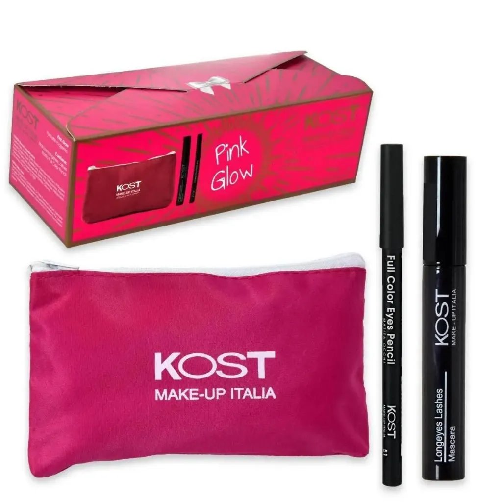 Kost pochette pink glow (mascara longeyes lashes+matita 51)