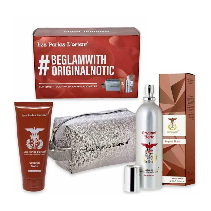 [5336] Les Perles D'Orient cf Original Notic edp 150 ml+body wash 100 ml+pochette