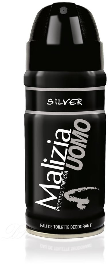 [5658] Malizia deo uomo spray 150 ml silver