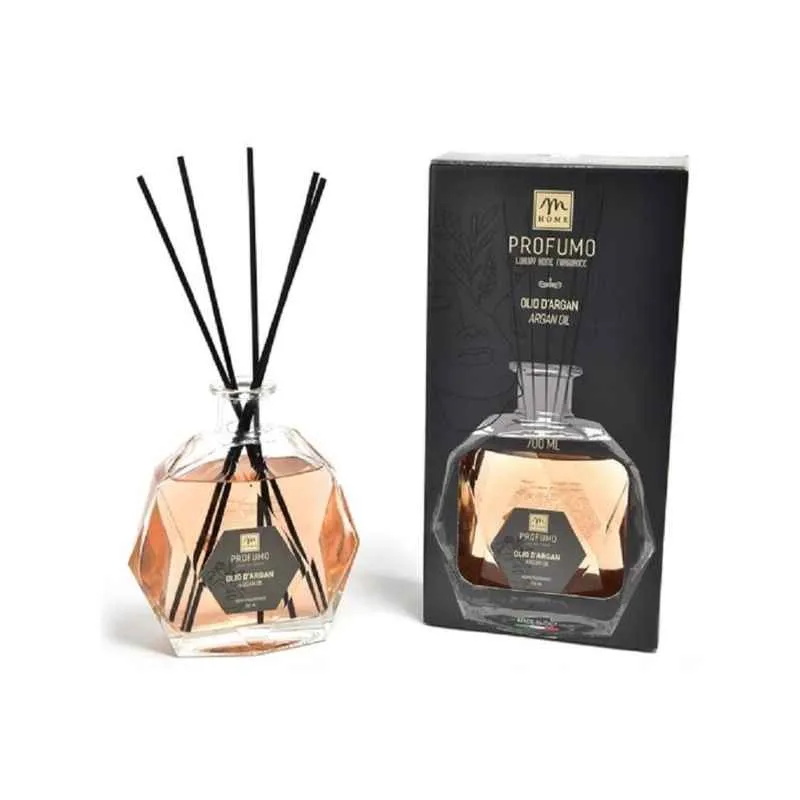 [4707] Mercury profumo diffusore bottiglia esagonale 700ml Olio d'argan
