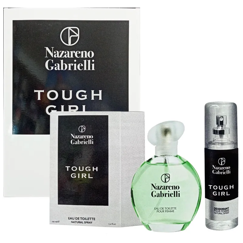 [4000] Nazareno Gabrielli Tough Girl coffret edt 100ml+deo 120ml