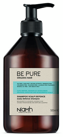 Niamh bepure shampoo scalp defence 500 ml cute irritabile