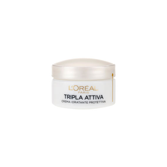[4752] L'Oreal tripla attiva crema multi-protettiva giorno pelli secche e sensibili 50 ml