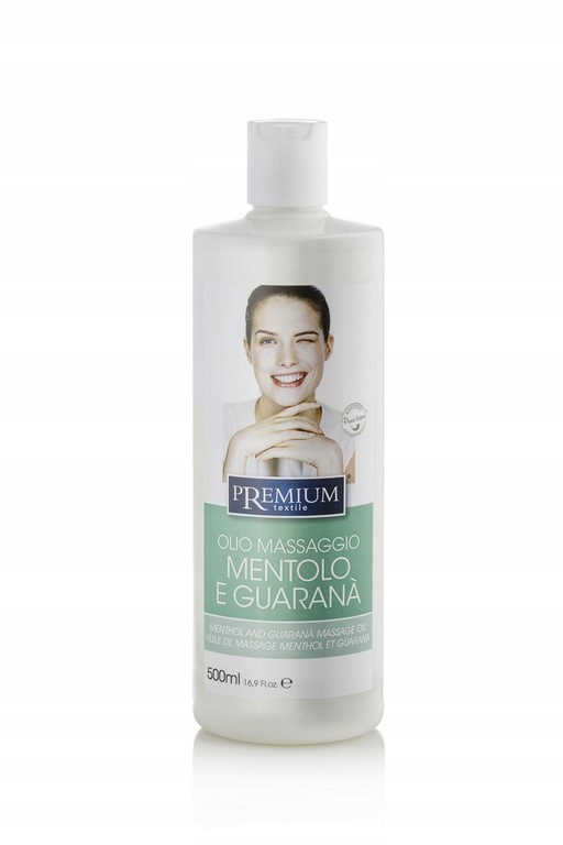 [2232] Premium olio massagg. menta guar. 500 ml 1500.800
