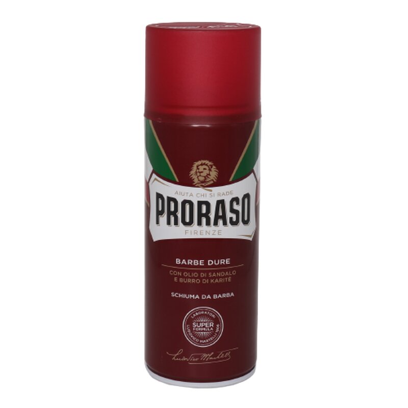 [2269] Proraso schiuma barba 400 ml. Barbe dure