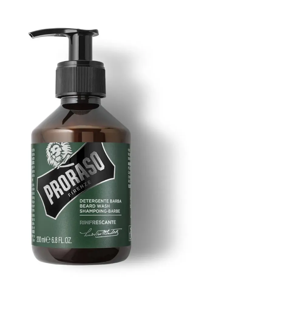 Proraso verde detergente barba 200 ml.rinfrescante