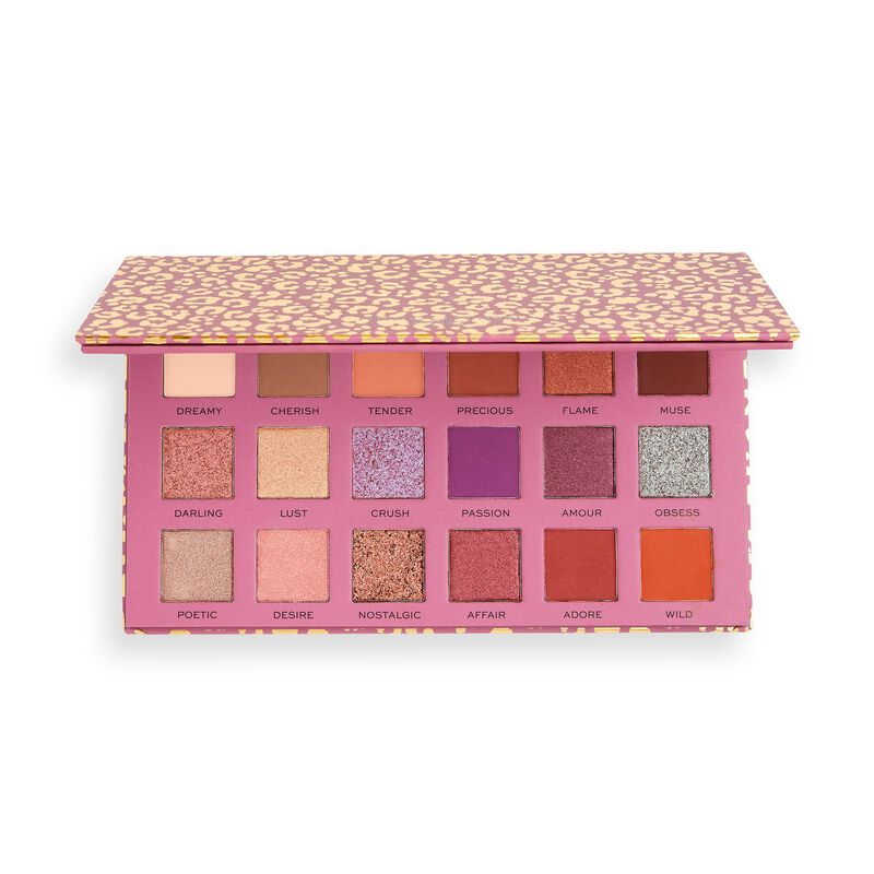 [6015] Revolution pro new neutral romance palette 18 ombretti