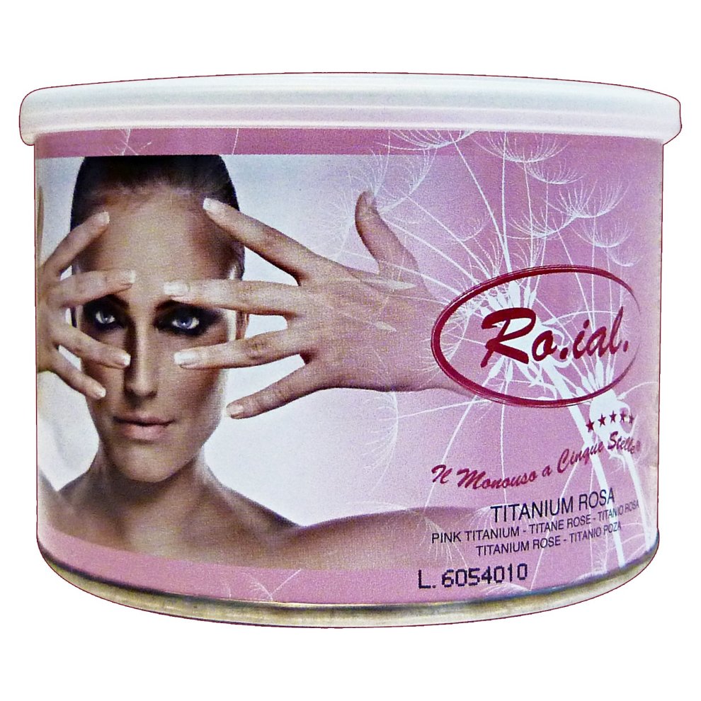 [2479] Roial cera vaso titanio rosa 400ml.