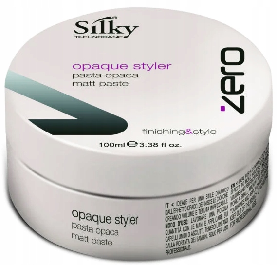 [2646] Silky zero opaque styler 100 ml.pasta opaca