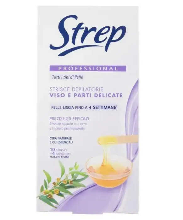 [2714] Strep strisce viso profes. 10 pz