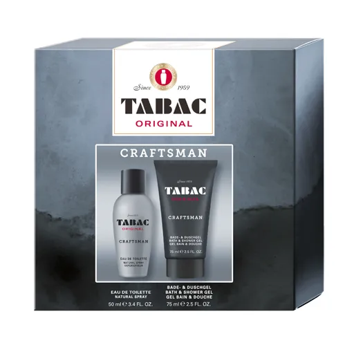 [4160] Tabac Original Craftsman uomo conf.edt 50ml+ bagnoschiuma 75 ml