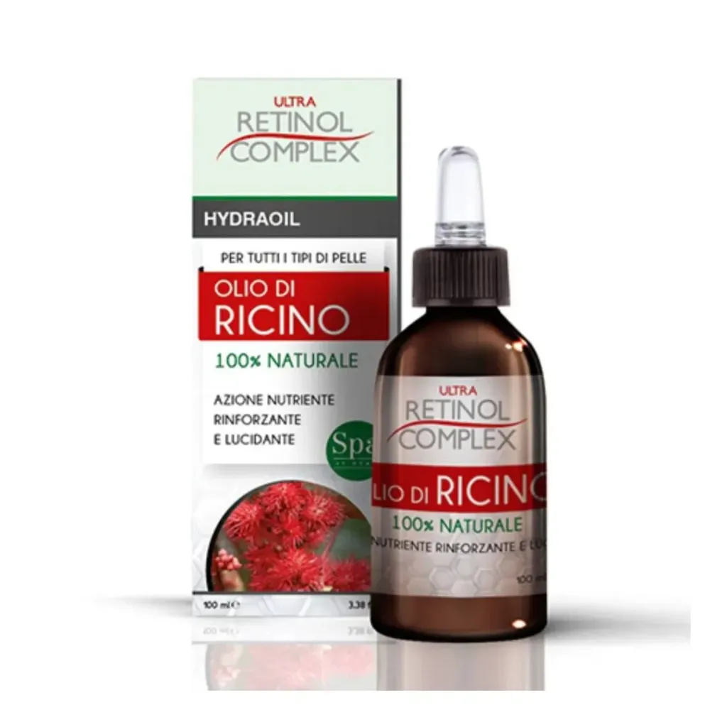 [2896] Retinol Complex Olio di ricino 100 ml uso cosmetico