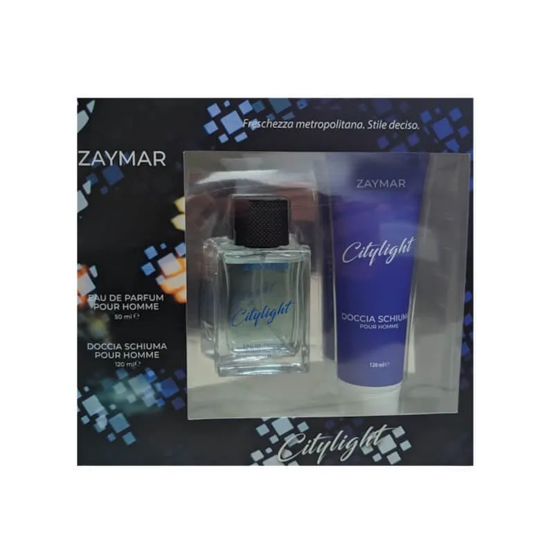Zaymar coffret pour homme Citylight edp 50 ml+s/g 120 ml