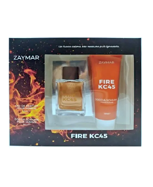Zaymar coffret pour homme Fire kc 45 edp 50 ml+s/g 120 ml