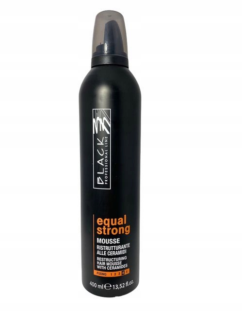 Black mousse 400ml equal forte
