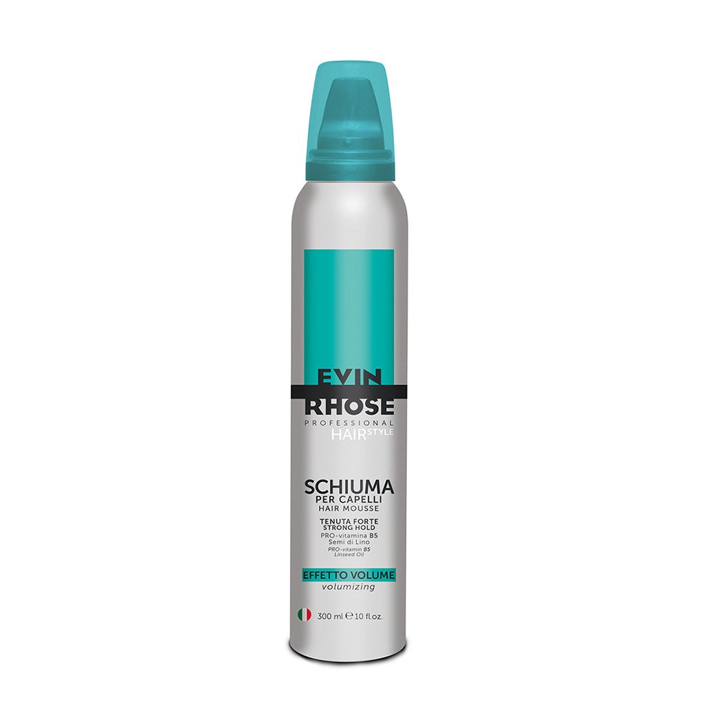 Evin Rhose Mousse Pour Cheveux Effet Volumisant Fixation Forte 300 Ml