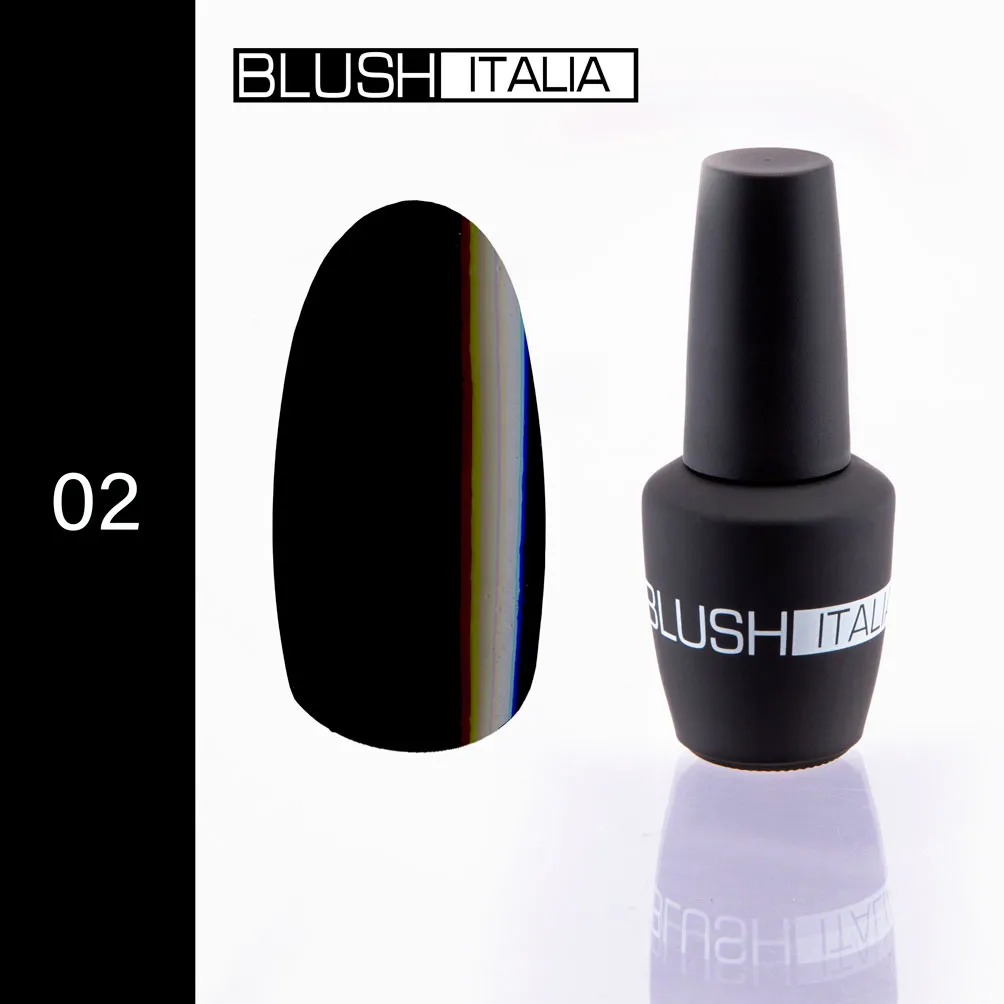 Blush italia gel polish 15 ml 02 black