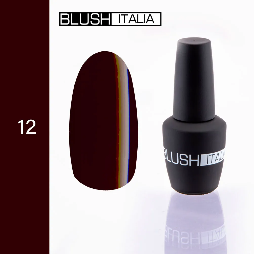 Blush italia gel polish 15 ml 12 black cherry
