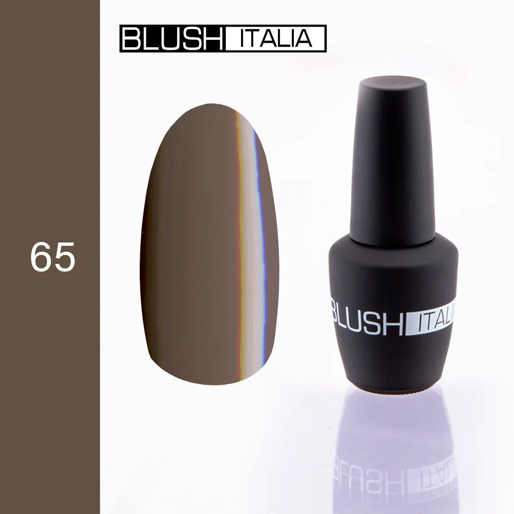 Blush italia gel polish 15 ml 65 dark tortora